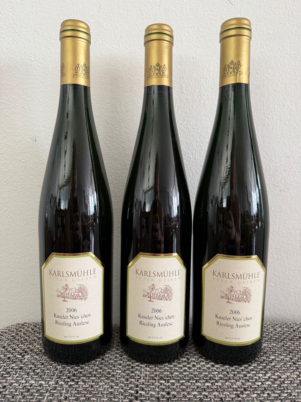 Vino: 3 Fl. Karlsmühle Riesling Auslese 2006 – Usato da Dietikon venduto da Nesh