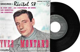 Yves Montand EP - Récital 58