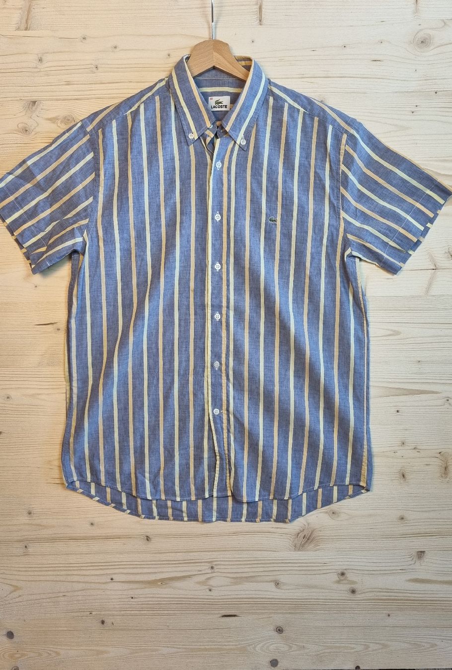 Lacoste Camicie: Chemise Lacoste rayé - M – Nuovo (secondo la descrizione) da Crans-Montana venduto da pea_k6bc