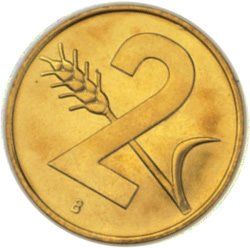 Tutti le monete: 10 Rollen 2-Räppler (1970) – Nuovo e nell'imballaggio originale da Schönenwerd venduto da edursu 1