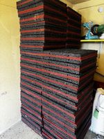 Gummi Fallschutzplatten 130 Stk. Neu 50x50x5 cm