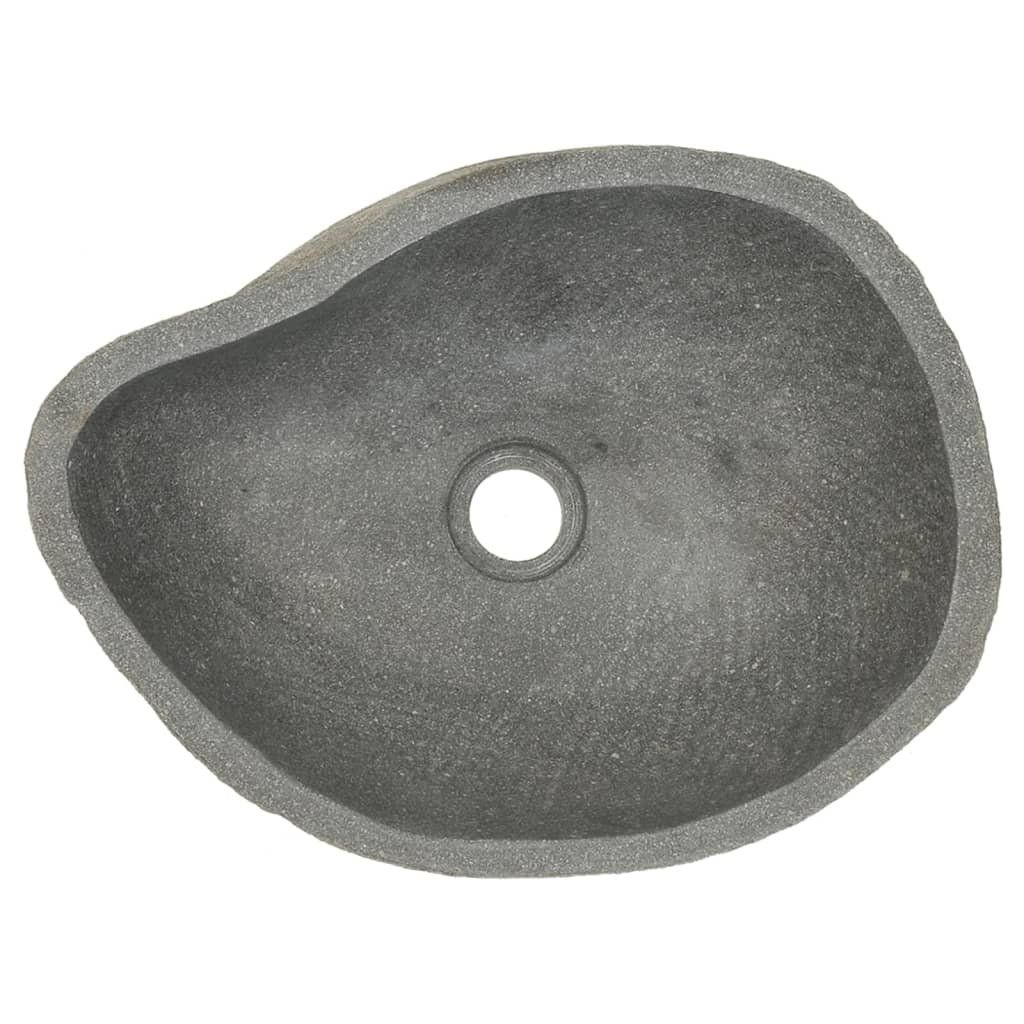 Spülbecken & Waschbecken: Waschbecken Flussstein Oval 45-53 cm – Gebraucht aus Lausanne von VIda-Mobel 4