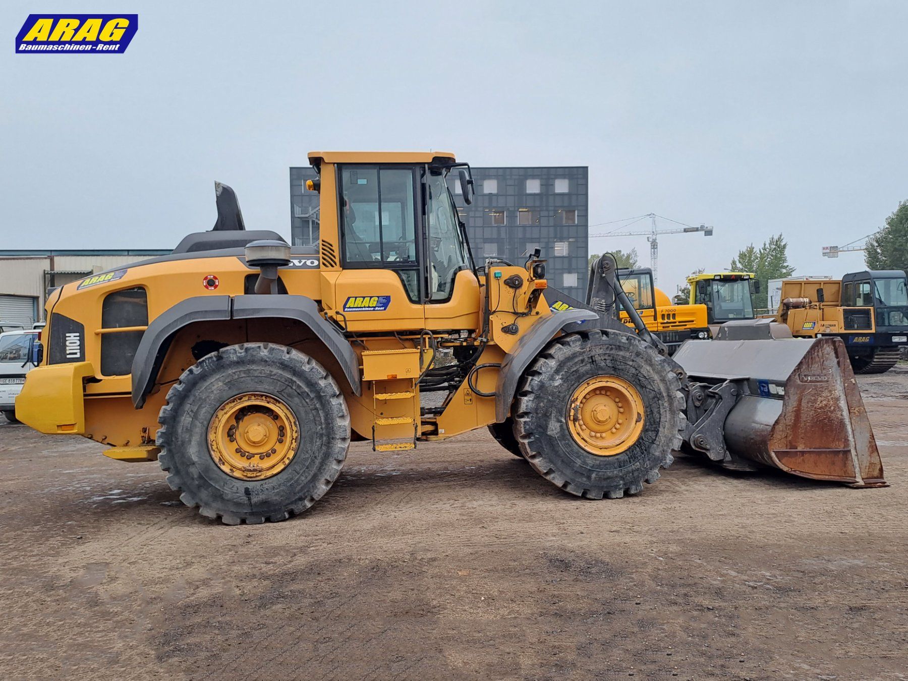 Tutte le macchine: Volvo L110H Radlader – Usato da Hasle LU venduto da Arag08 1