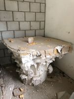 Korinthisches Säulenkapitell aus Gips