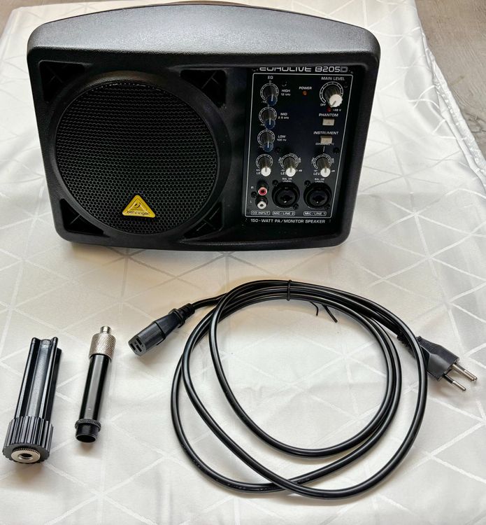 Behringer B205D - Aktiver Monitor/Fullrangelautsprecher | Kaufen auf ...