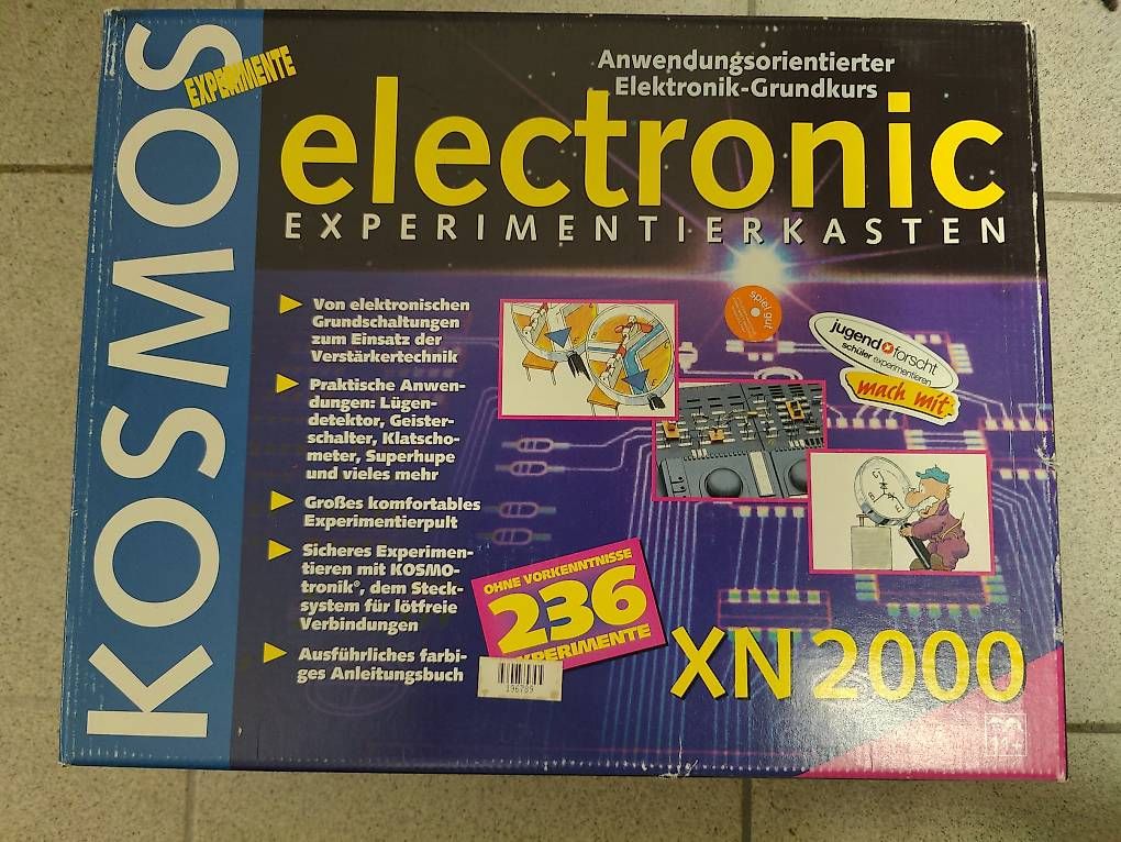 Kit di costruzioni: Kosmos Elektronik Experimentierkasten NX2000 – Usato da Stäfa venduto da TBStaefa 2