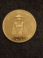 Seltene medaille Sedesvakanz 1978 - Heiliger Geist Top!