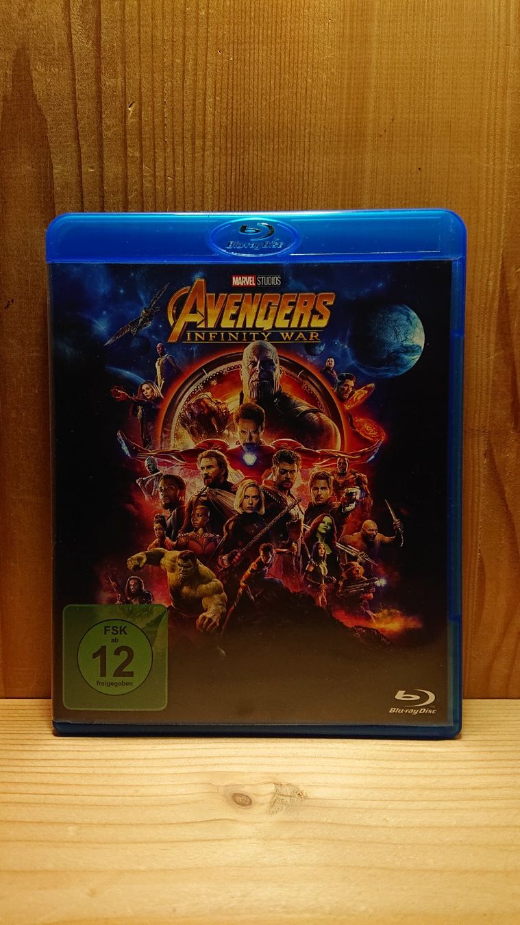 Tutti i DVDs: AVENGERS INFINITY WAR Blu-Ray – Usato da Wilderswil venduto da Exebub