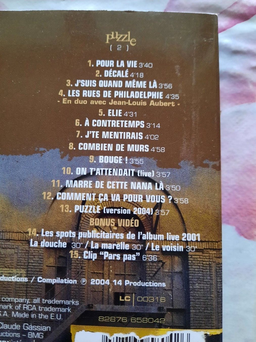 CD: CD Patrick Bruel - Puzzle ( Double album ) – Usato da Pully venduto da bro_n52j 4