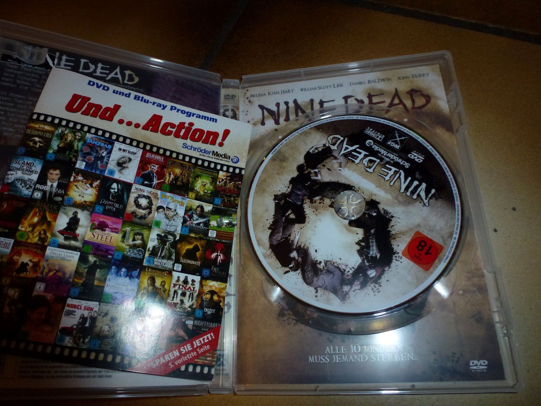 Tutti i DVDs: Nine Dead DVD – Usato da Olten venduto da Disc-Verkauf 1