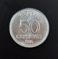 50 Centavos Münze Brasilien 1988