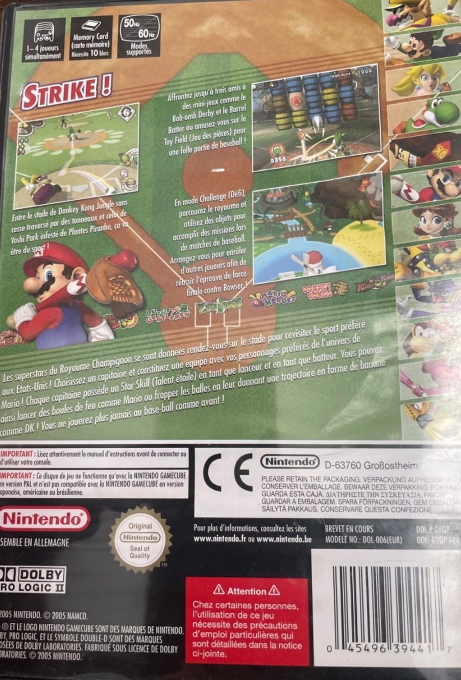 Giochi: Jeu Mario Superstar Baseball Nintendo GameCube – Usato da Les Brenets venduto da tej_c9g9 3