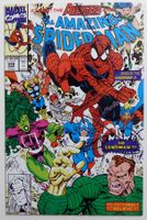 AMAZING SPIDER-MAN #348 GUEST STARS THE AVENGERS MARVEL 1991