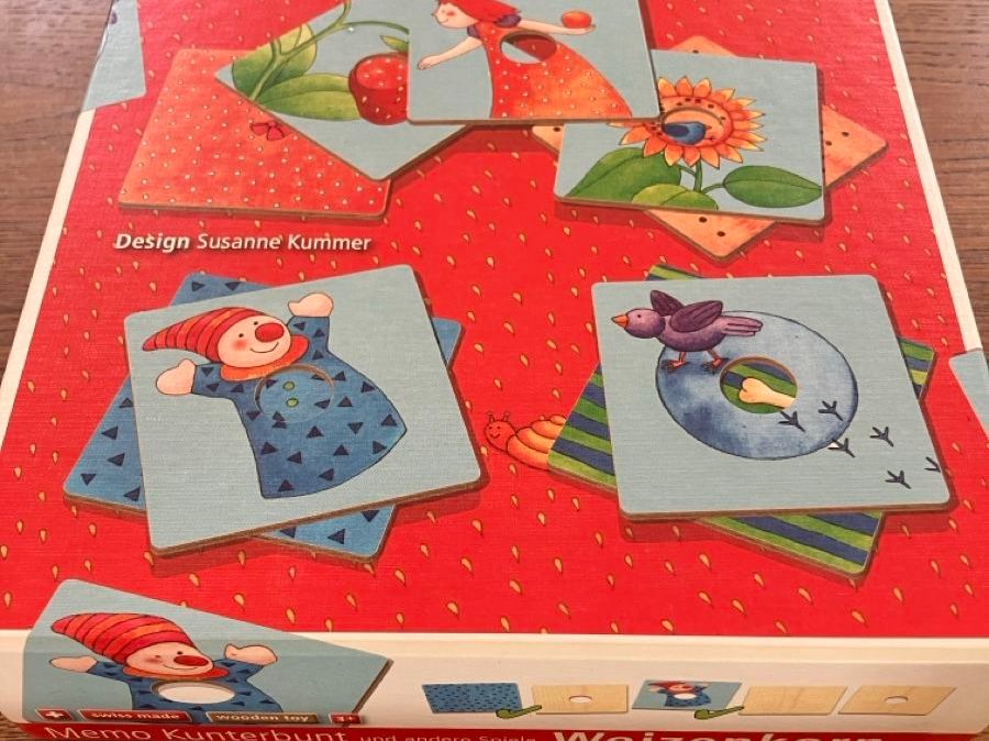 Spiele: Memo Kunterbunt – Gebraucht aus Zürich von juliearlt