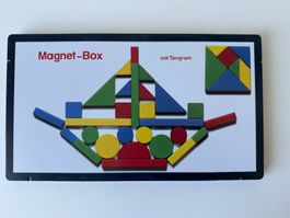 Magnet-Box mit Tangram (5025) - Oberschwäbische Magnetspiele