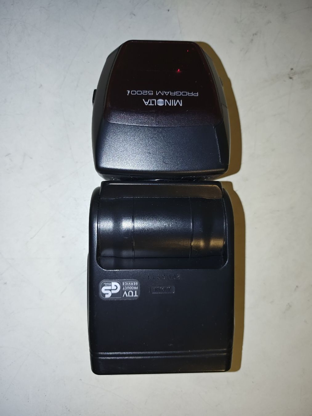 Minolta Flash: Blitzgerät von Minolta Program 5200i. (nov519) – Usato da Künten venduto da Schnaepplihuus 9
