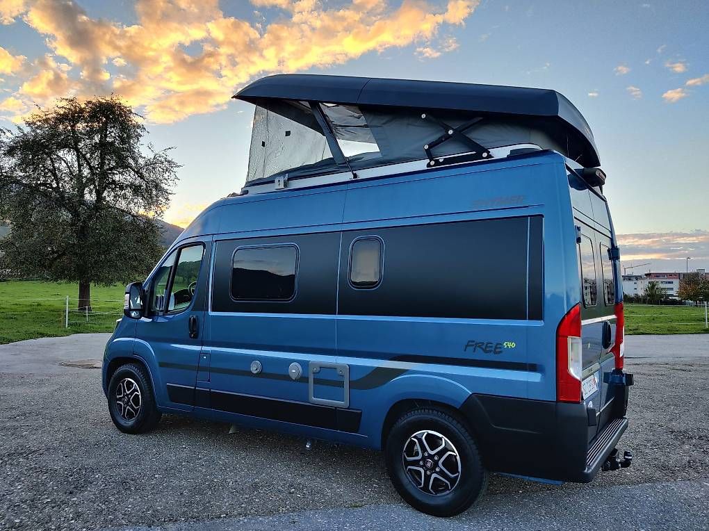 Hymer Veicoli da campeggio: Camper Mieten: Hymer Free 540 Blue Evolution – Usato da Altendorf venduto da Philipp82 1