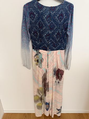 Artist Fortune dress paisley floral print size S