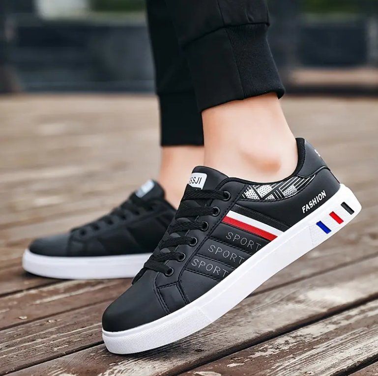 Scarpe da uomo: Herrenmodische Strassenmode Low-Top-Skateschuhe – Nuovo e nell'imballaggio originale da Oberentfelden venduto da Bilo88 2