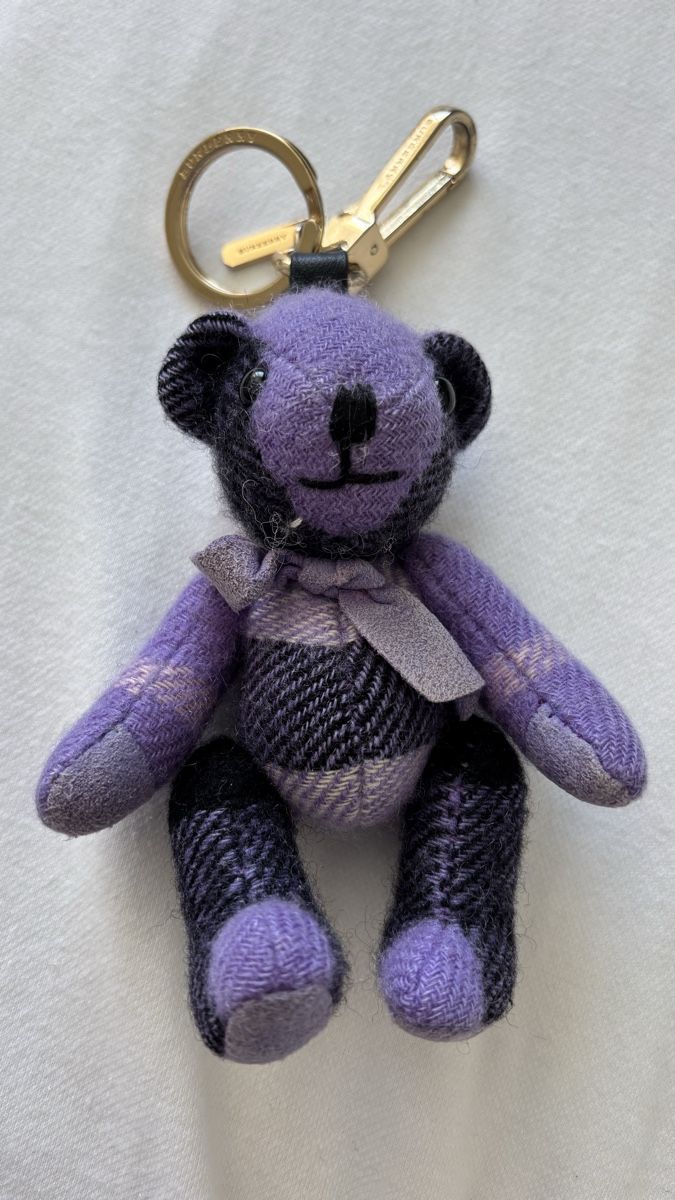 Burberry Portachiavi: Burberry Teddy Bear Bag Charm – Usato da Bulle venduto da sof_595k