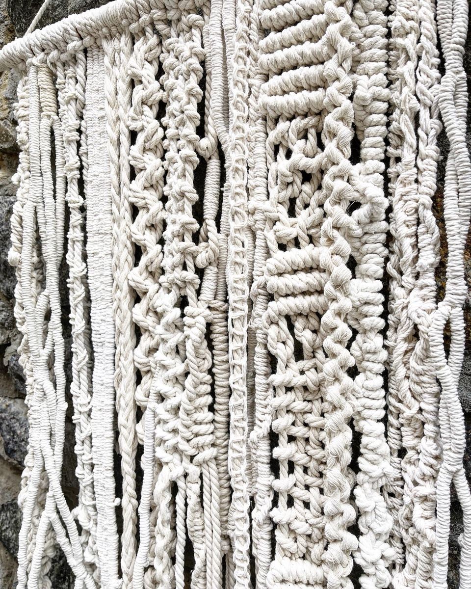 Toutes les décorations: Vertical macrame wall decor – Neuf (Voir description) à Emmen par Avviivva_Com2023 2