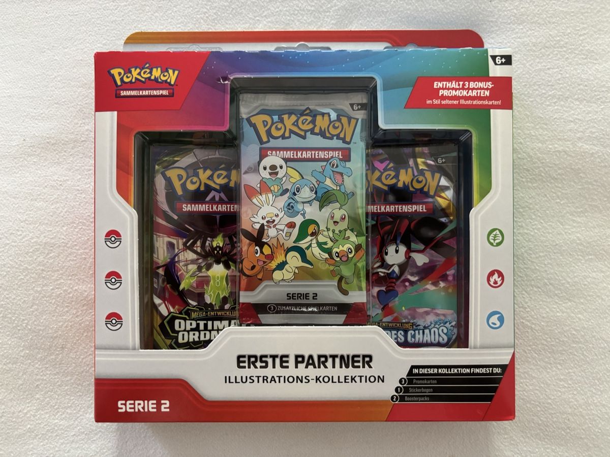 Pokémon Sammelbilder & Trading cards: Pokemon Erste Partner ILLUSTRATIONS-KOLLEKTION Serie 2 – Neu und originalverpackt aus Mülligen von atwag 2