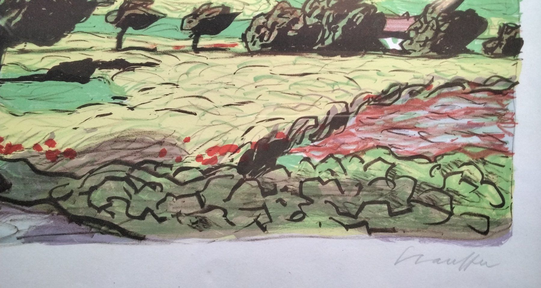 Grafica & Litografie: Fred Stauffer Lithographie signiert – Usato da Cavigliano venduto da zamamasa 2