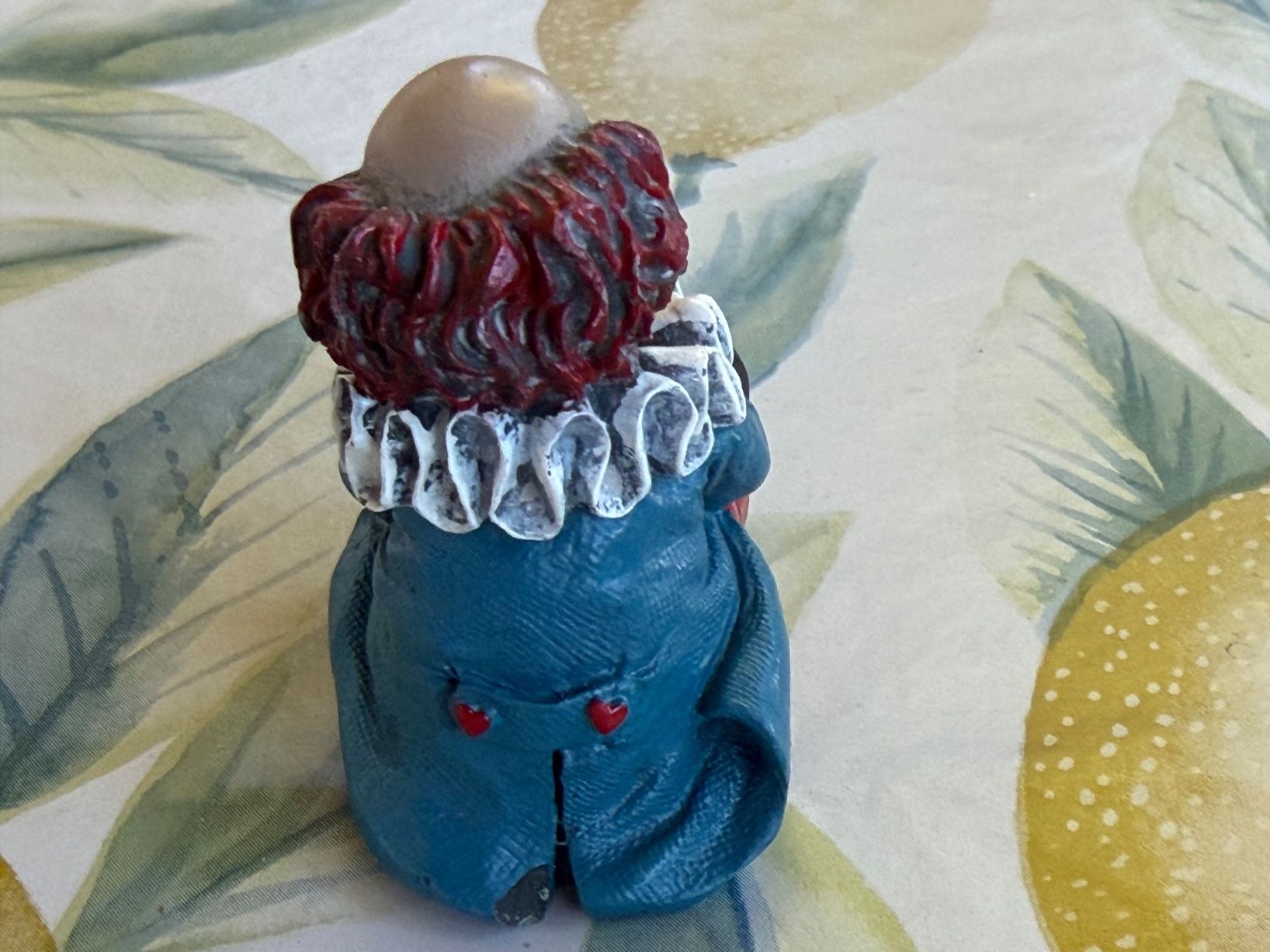 Figuren: Süsser kleiner Gilde Clown mit Blumenstrauss – Gebraucht aus Egg b. Zürich von Mogli93 3