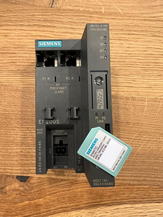 SIMATIC DP, Interface Modul IM 151-3 PN HF für ET 200S (Gebraucht) in ...