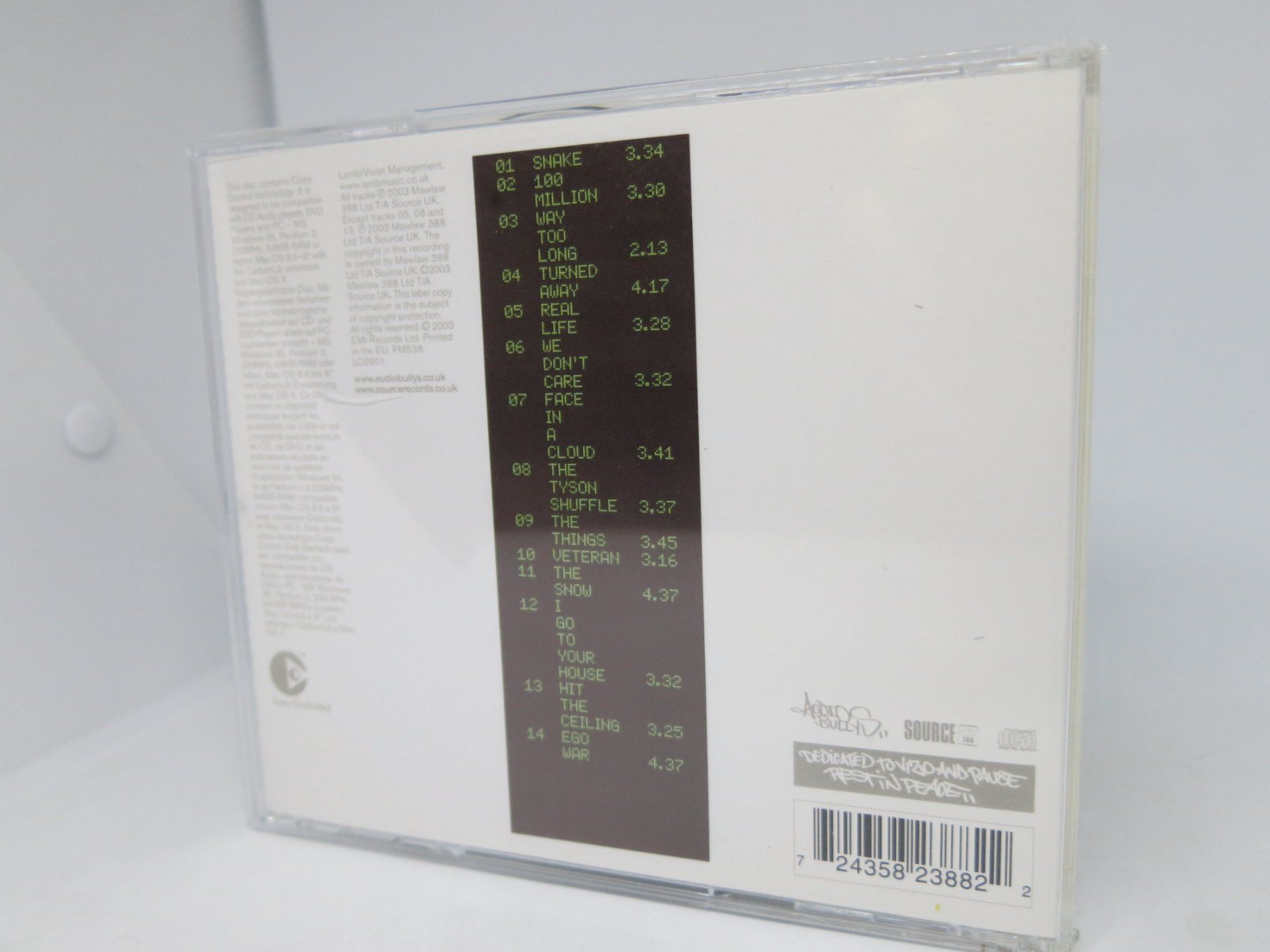 CD: CD: Audio Bullys - Ego War – Usato da Ernetschwil venduto da luisvonerni 2