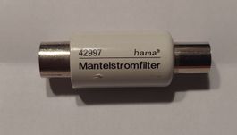Hama Mantelstromfilter 42997 für Koax-Kabel