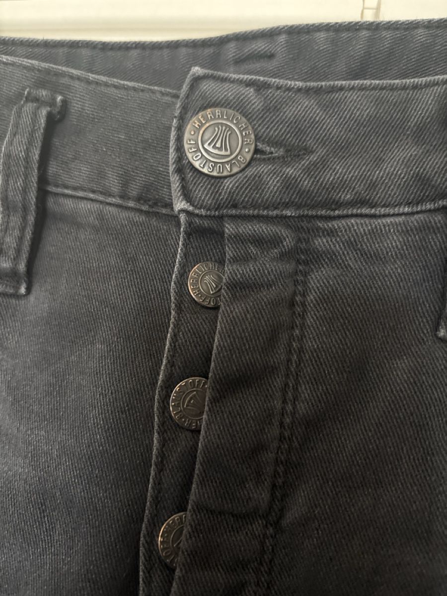 Herrlicher Jeans:  Jeans Herrlicher  schwarz /grau – Gebraucht aus langenthal von rundholz7 1