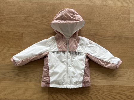Moncler Baby Jacke, Grösse 9-12M, Top Zustand, Rosa/Weiss
