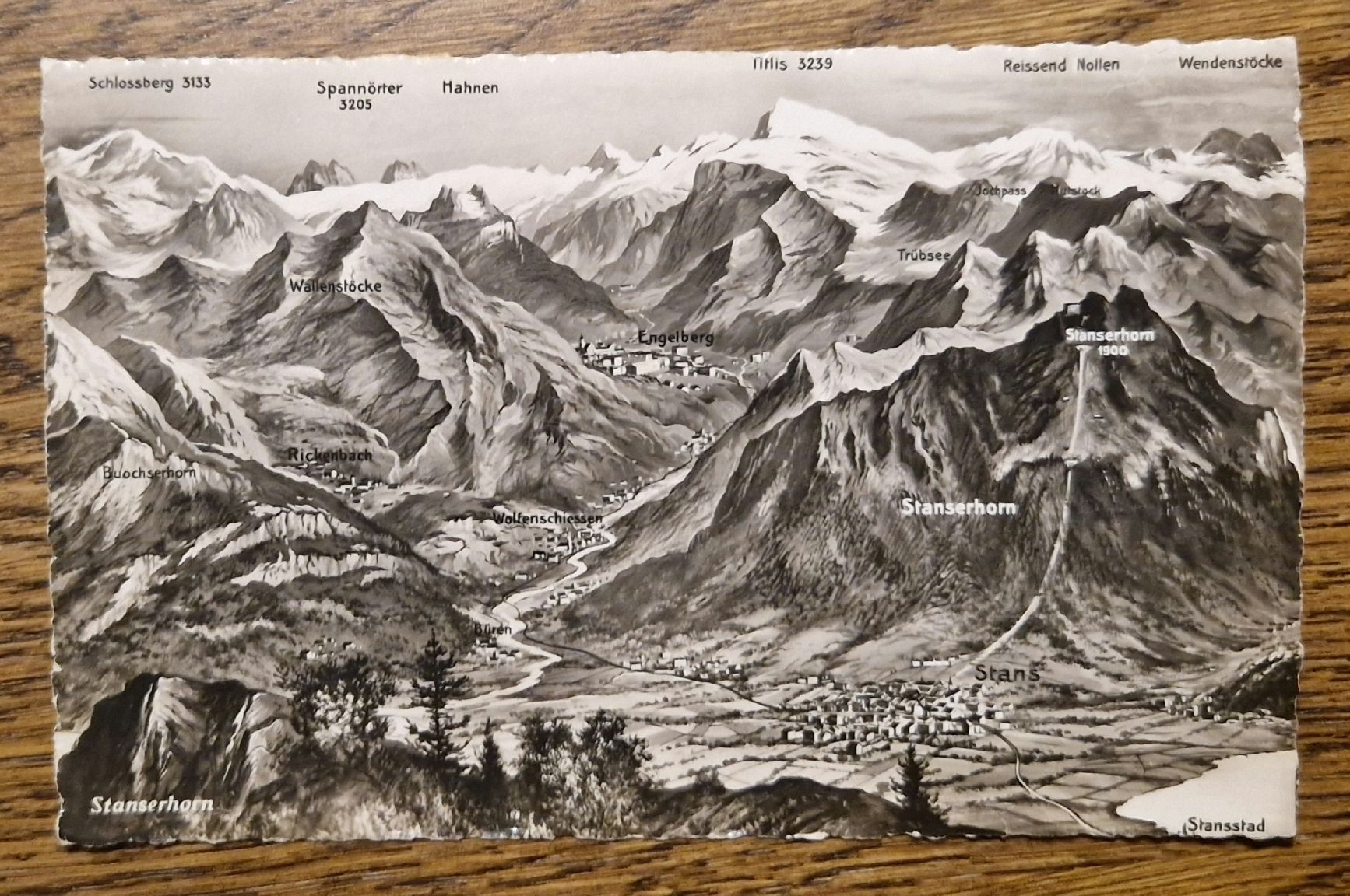 Ansichtskarten: Stanserhorn 1947, Feldpost – Gebraucht aus Ebikon von Donar50