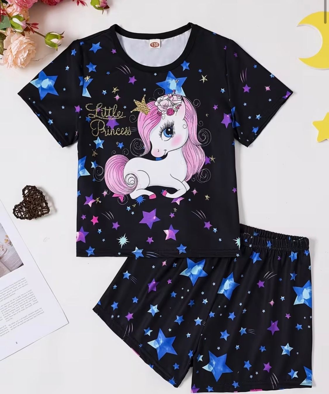 Pyjamas & Ähnliches: Pyjama-Set-Einhorn-Nachtleuchtend-Gr:110cm-4-5 Jahre – Neu (gemäss Beschreibung) aus Teufenthal AG von MeineSchatztruhe 1