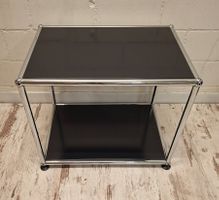 USM Haller Beistelltisch schwarz 37x50x43
