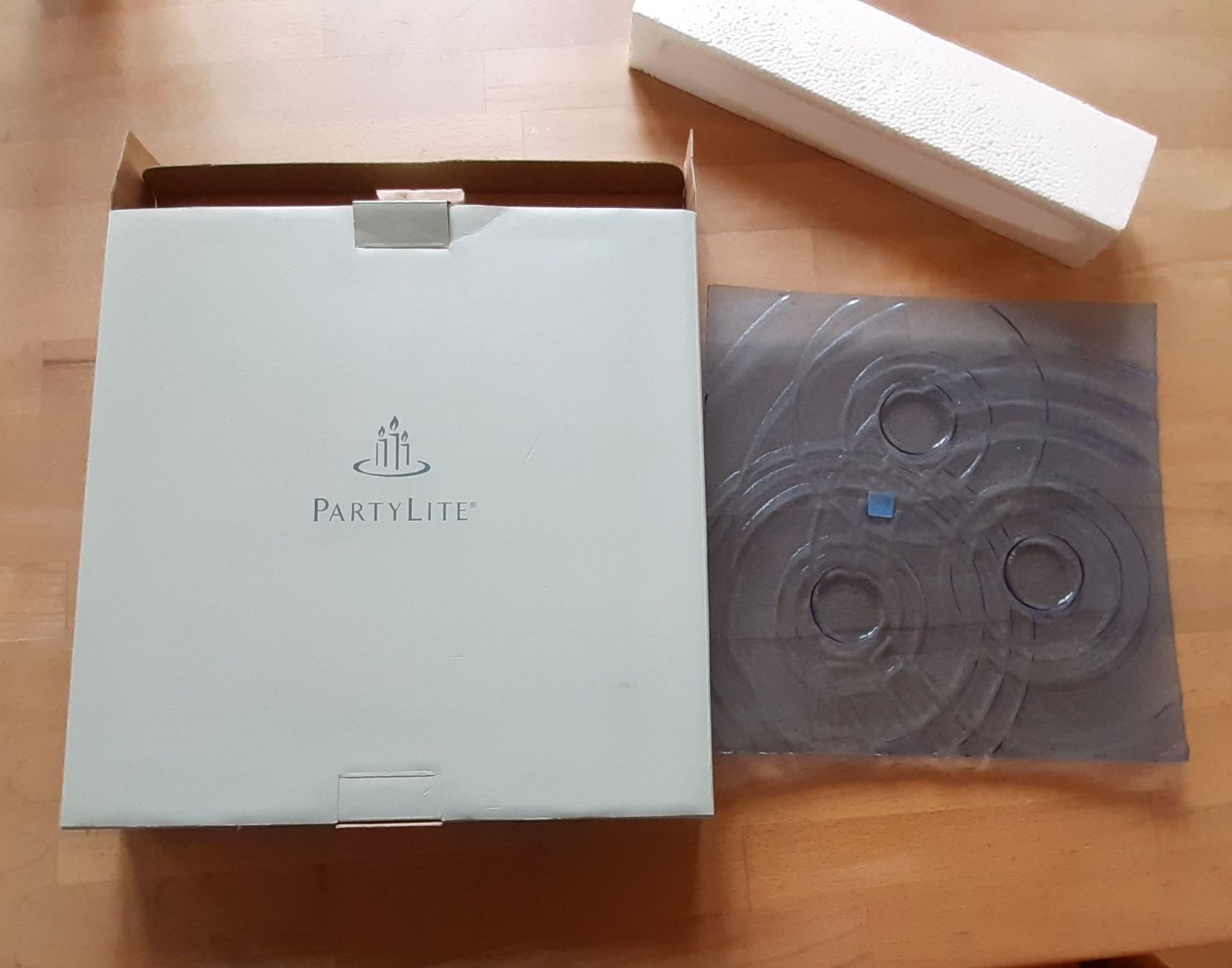 Partylite Portacandele: Partylite Glasplatte – Usato da Rothenthurm venduto da Meitli18