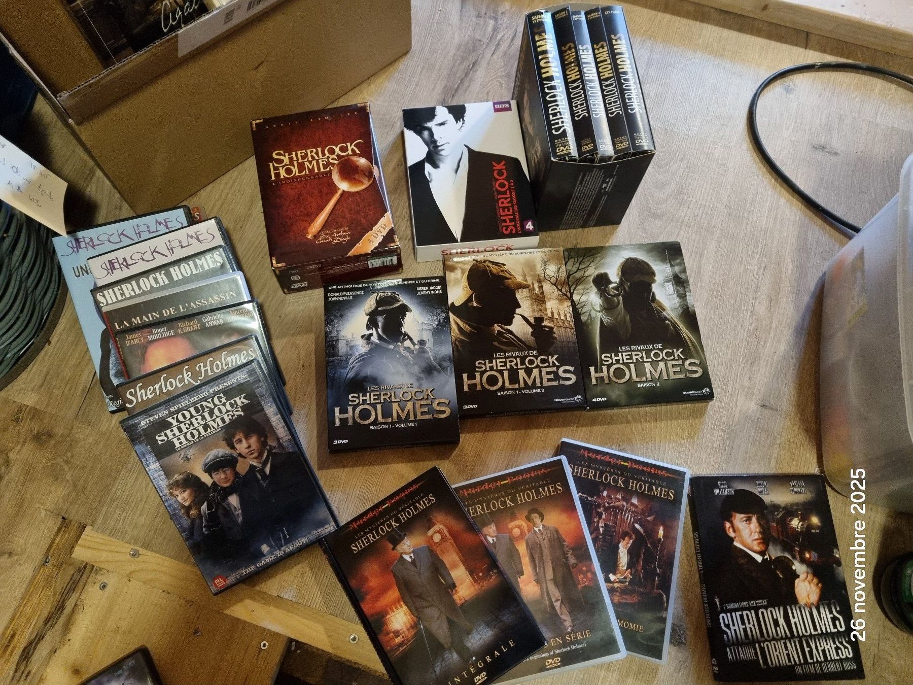 Tutti i DVDs: Collection DVD Scherlock Holmes – Usato da Ependes VD venduto da Oliviermi