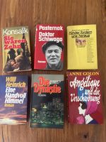 Konvolut von 6 Romanen und Sachbuch gebrauchter Zustand