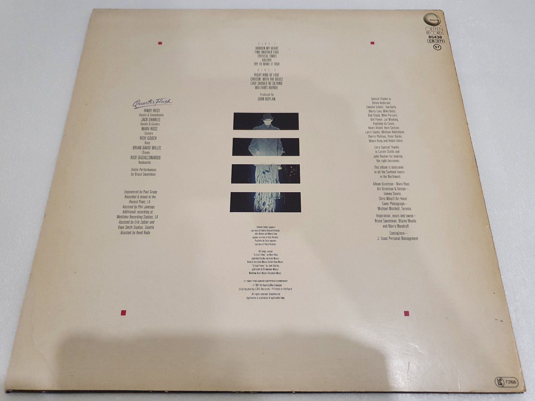 Schallplatten: Quarterflash – Quarterflash – Gebraucht aus Uster von  1