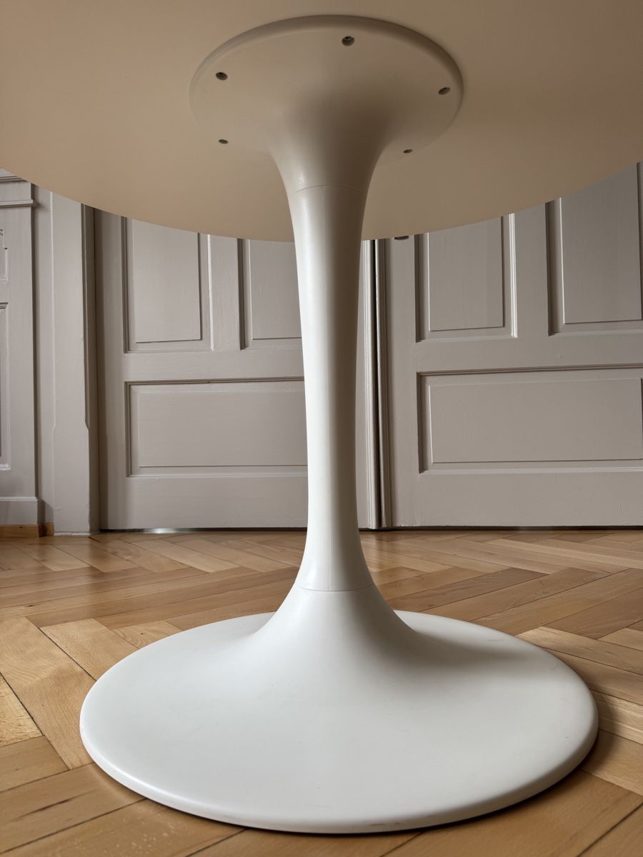 Tables: Runder weisser Esstisch / Round Dining Table White – Neuf (Voir description) à Zürich par vas_ygf2 3