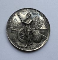 1887 Schützenmedaille Genf Silber -unz