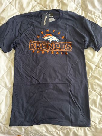 NFL T-Shirt Fanatics Denver Broncos dunkelblau Gr. XL neu