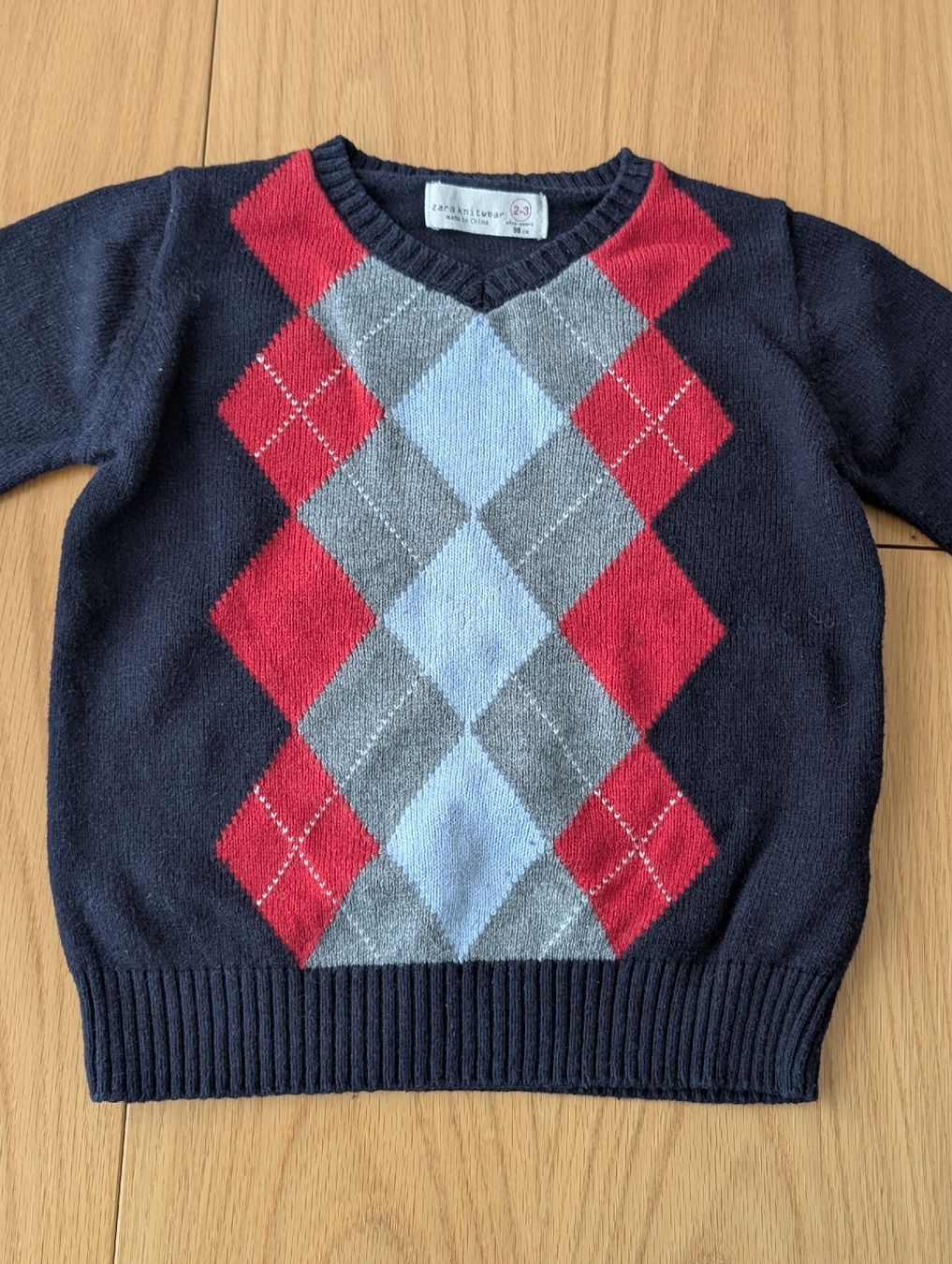 Zara Maglioni & Felpe: Zara Strickpullover, Gr. 86, argyle Muster – Usato da Basel venduto da an_v7yj 5