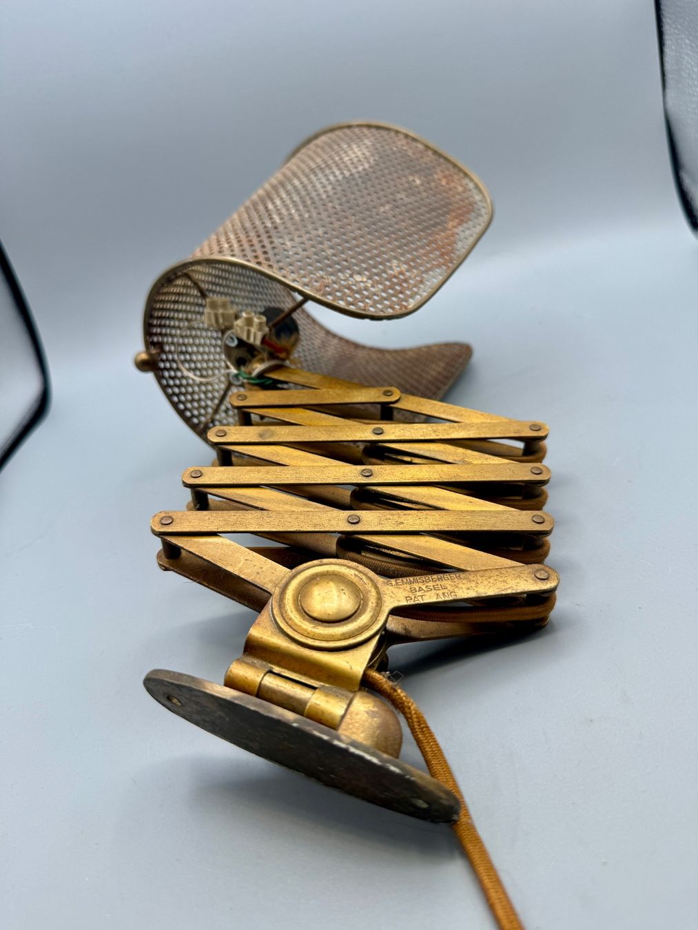 Lampen: Alte Scherenlampe G.Emmisberger Basel – Gebraucht aus Ueberstorf von Brocandi 2