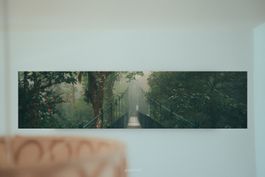 Wandbild 120cm x 30cm, Alu-Dibond