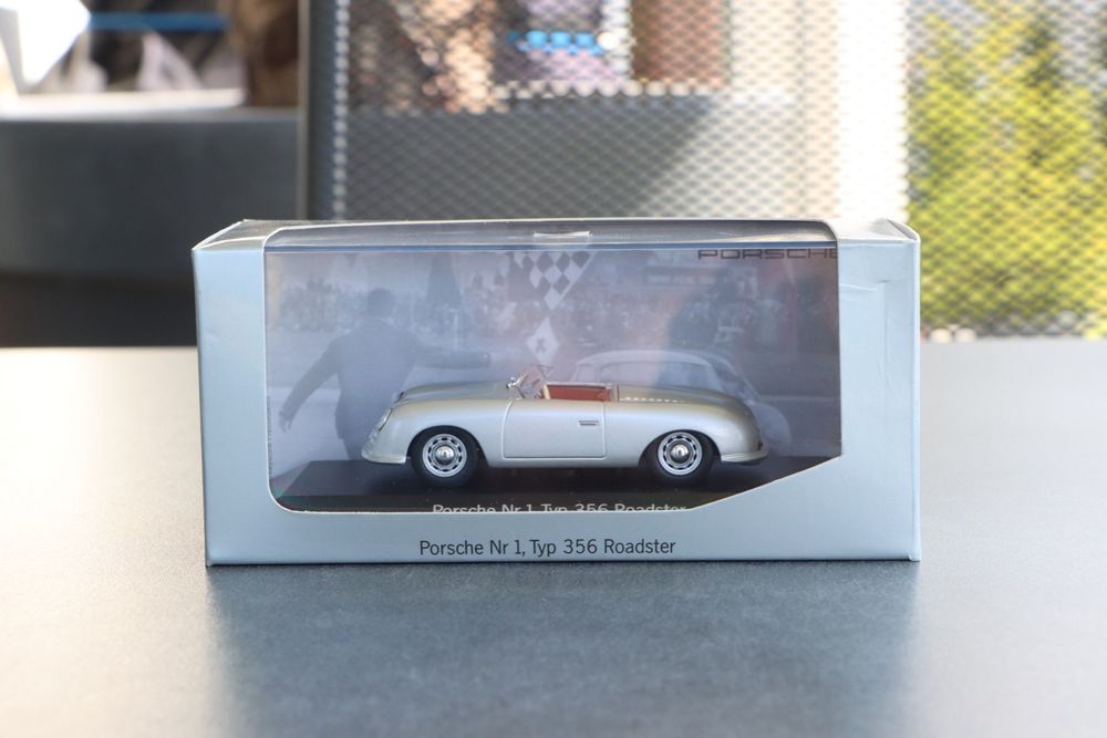 Porsche 356 Roaster 1/43 – WELLY – 70 Ans Porsche – Boîte – Neuf