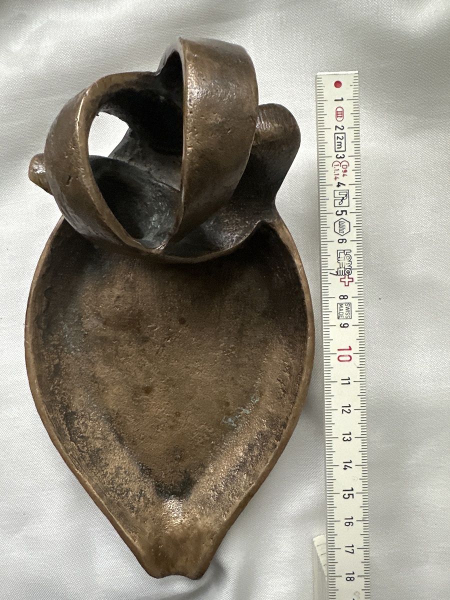 Portacenere: Bronze Aschenbecher Kugler 1854 1954 – Usato da Zürich venduto da Chaeffeler 1