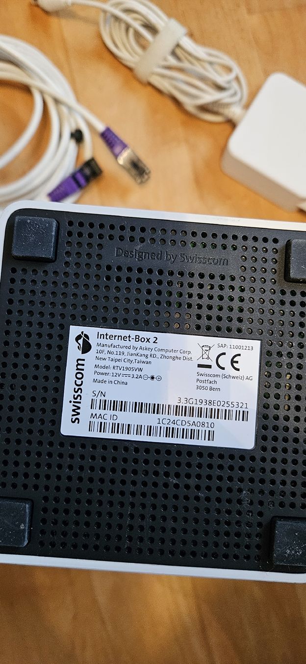 Swisscom Modems & Router: Internetbox 2 Swisscom – Gebraucht aus Buochs von buochser6 2