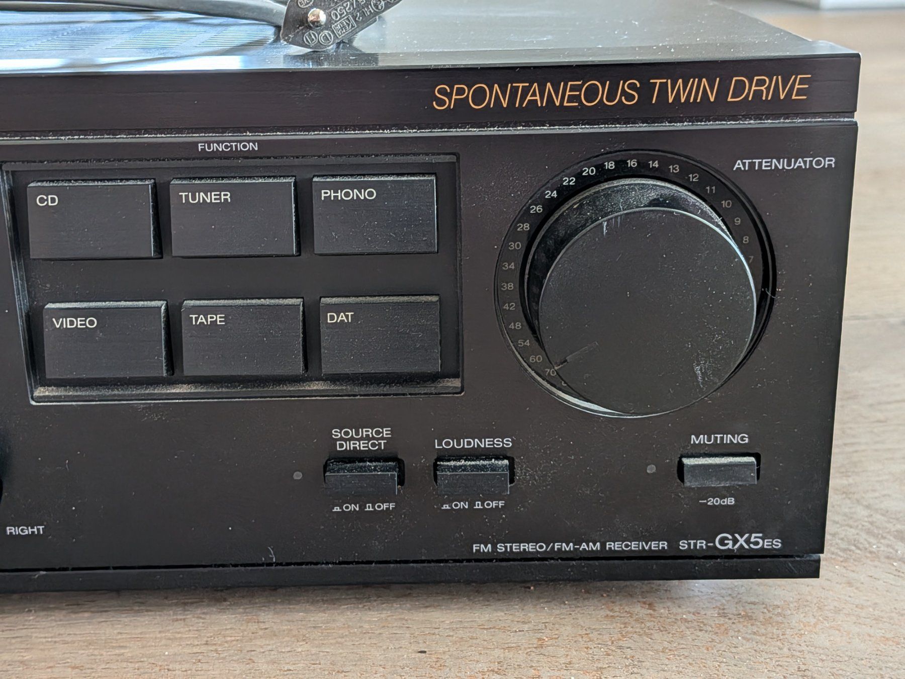 Sony Receiver: Receiver Sony STR-GX 5 ES – Gebraucht aus Port von gecotom 6